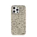 MTB Blueprint Eco Phone Case — Mountain Bike Parts Design
